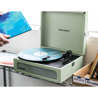 Crosley Voyager Bluetooth Vinyl Record Player - Sage