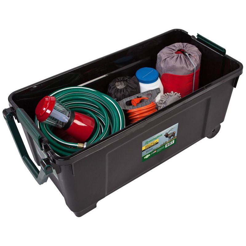 IRIS Remington 42gal Plastic Storage Bins with Lids Latching Totes Heavy Duty Containers