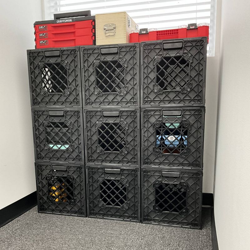UbeCube 3pk Decorative Storage Bins Gray