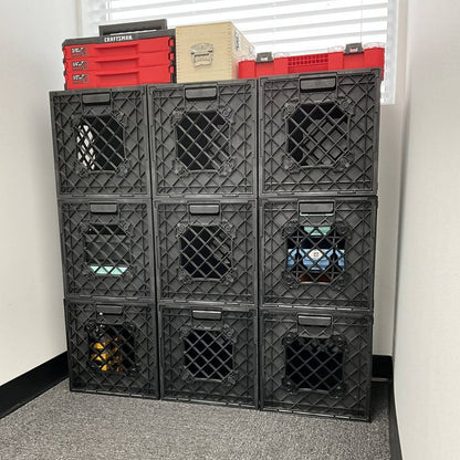 UbeCube 3pk Decorative Storage Bins Gray
