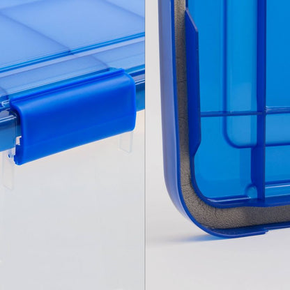 IRIS WeatherPro Plastic Storage Bin with Lid