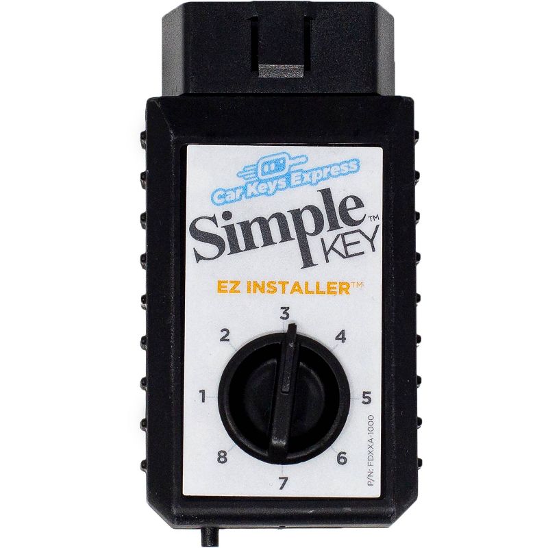 Car Keys Express Ford Simple Key FORRK4HSSK-PK: Vehicle Electronics, Radio Frequency, Black, CR1632 Battery Included