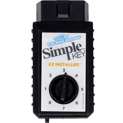 Car Keys Express Ford Simple Key FORRK4HSSK-PK: Vehicle Electronics, Radio Frequency, Black, CR1632 Battery Included
