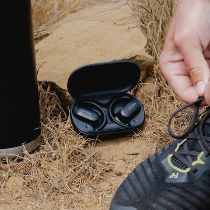 JLab JBuds Open Sport True Wireless Bluetooth Earbuds - Black