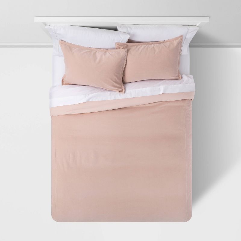 Cotton Velvet Duvet Cover and Sham Set - Threshold™