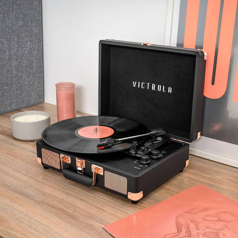 Victrola Journey 3-Speed Bluetooth Suitcase Record Player