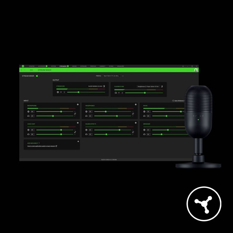 Razer Seiren V3 Mini Ultra Compact USB Microphone