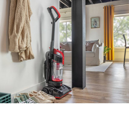 BISSELL CleanView Compact Upright Vacuum: Bagless, Multi-Surface, Pet Hair, Cyclonic Action, 18ft Cord, 1-Year Warranty