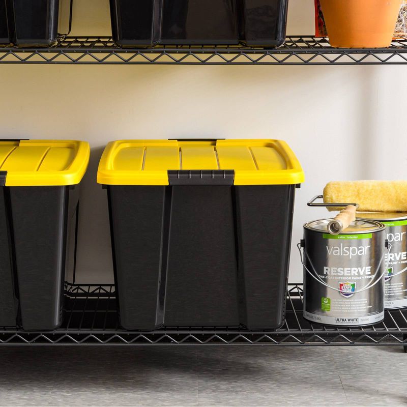 IRIS 60qt Storage Bin with Secure Latching Buckles
