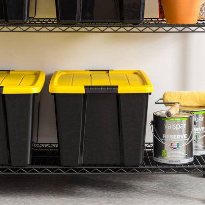 IRIS 60qt Storage Bin with Secure Latching Buckles