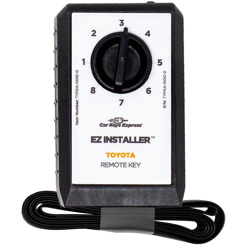 Car Keys Express Toyota Simple Key TOTR-E0Z1SK: Black Vehicle Electronics Accessory, Radio Frequency, 1-Year Warranty