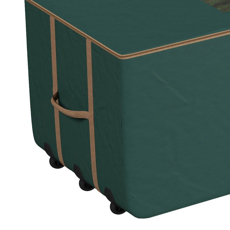 Elf Stor 67''X28''X28'' Rolling Christmas Tree Storage Bag Green