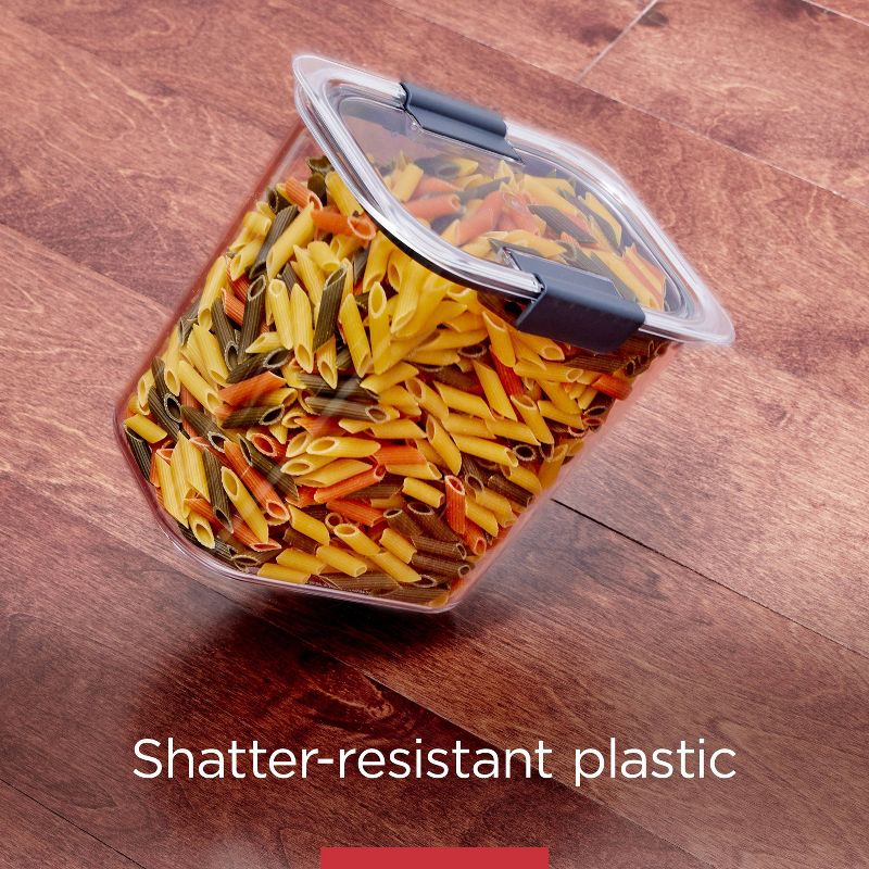 Rubbermaid Brilliance 36pc Plastic Food Storage Container Set: Clear, Microwave & Freezer Safe, Dishwasher Safe, Lifetime Warranty