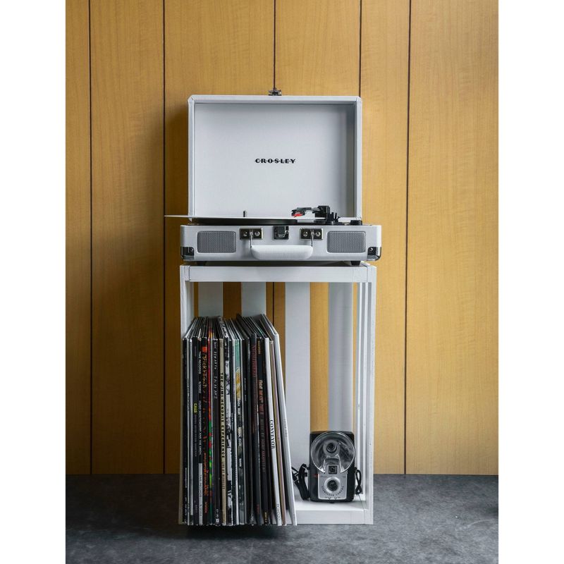 Crosley Cruiser Plus Bluetooth Vinyl Record Player - White Sand