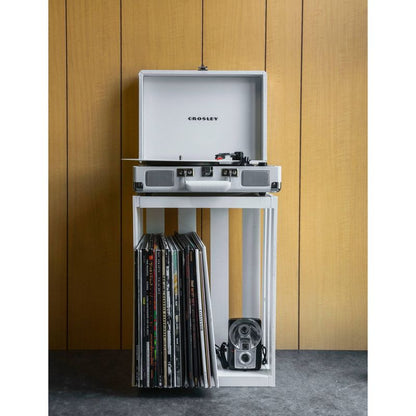 Crosley Cruiser Plus Bluetooth Vinyl Record Player - White Sand
