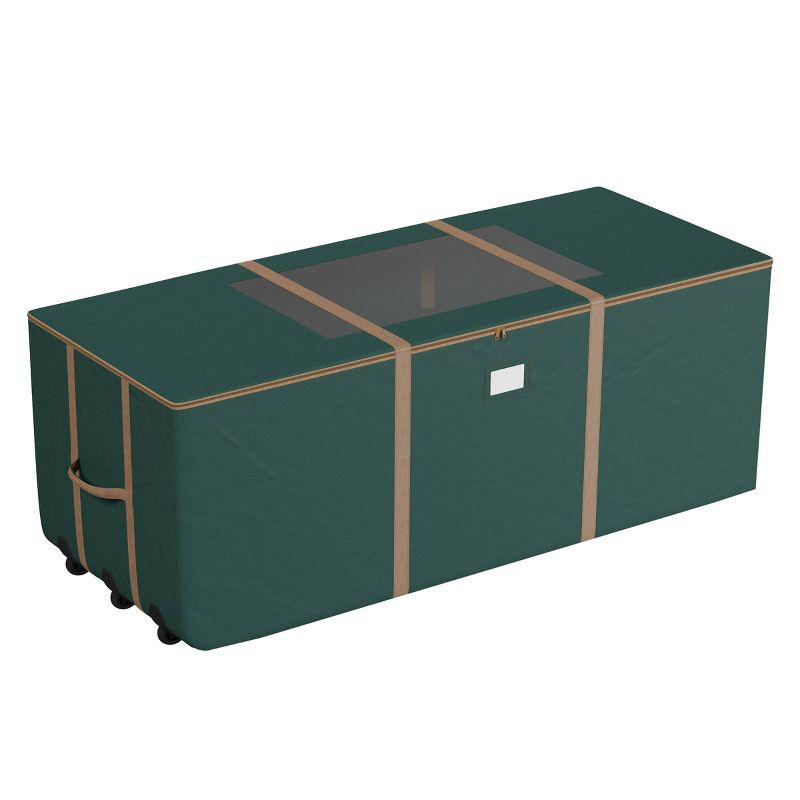Elf Stor 67''X28''X28'' Rolling Christmas Tree Storage Bag Green