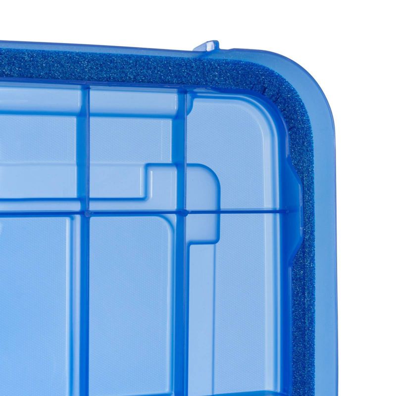 IRIS 26.5qt WeatherPro Plastic Storage Bin