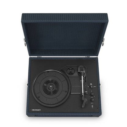 Crosley Voyager Bluetooth Vinyl Record Player - Dark Navy