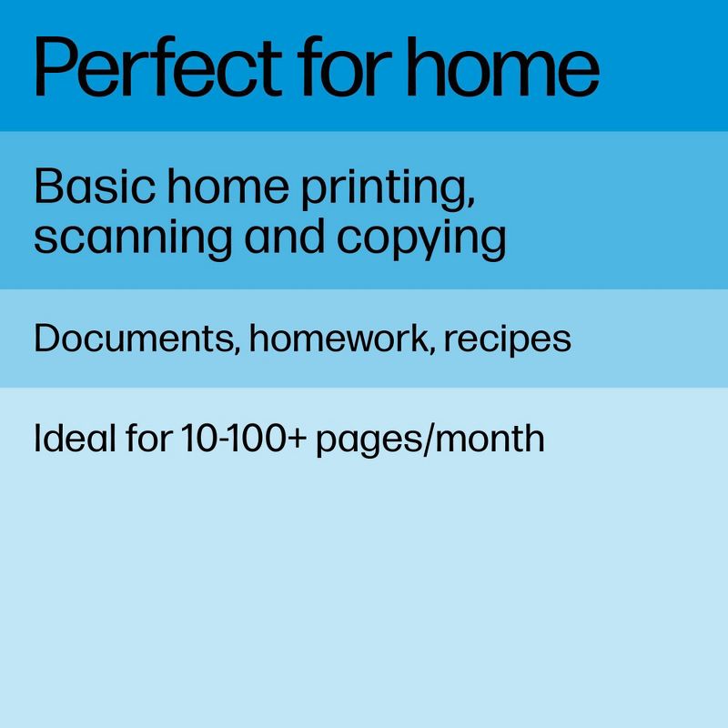 HP DeskJet 2734e Wireless All-in-One Color Printer Scanner Copier with Instant Ink and HP+ (26K72A)
