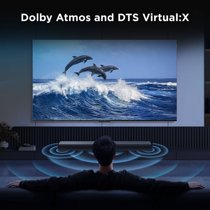 TCL S45H S Class 2.0 Channel Sound Bar with Dolby Atmos DTS Virtual:X and Bluetooth Music Streaming