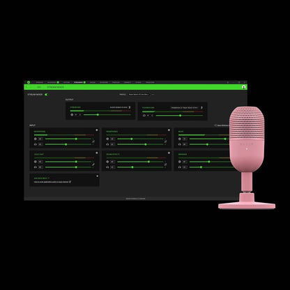 Razer Seiren V3 Mini Ultra Compact USB Microphone - Quartz Edition