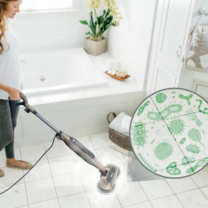 Shark Steam and Scrub All-in-One Scrubbing and Sanitizing Hard Floor Steam Mop - S7001TGT: Electric Floor Steamer, 3 Speeds