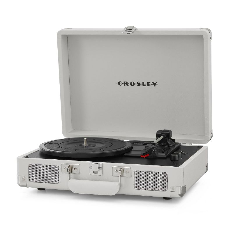 Crosley Cruiser Plus Bluetooth Vinyl Record Player - White Sand