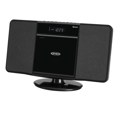 JENSEN Wall Mountable Bluetooth Music System with MP3 CD Player - Black
