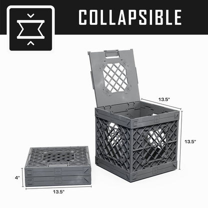 UbeCube 3pk Decorative Storage Bins Gray