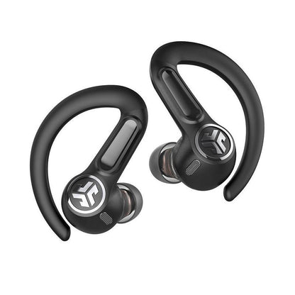 JLab Epic Sport Active Noise Canceling 3 True Wireless Bluetooth Earbuds - Black