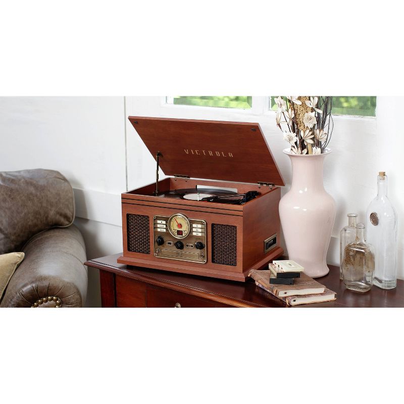 Victrola Classic Wood Bluetooth Record Player - Mahogany