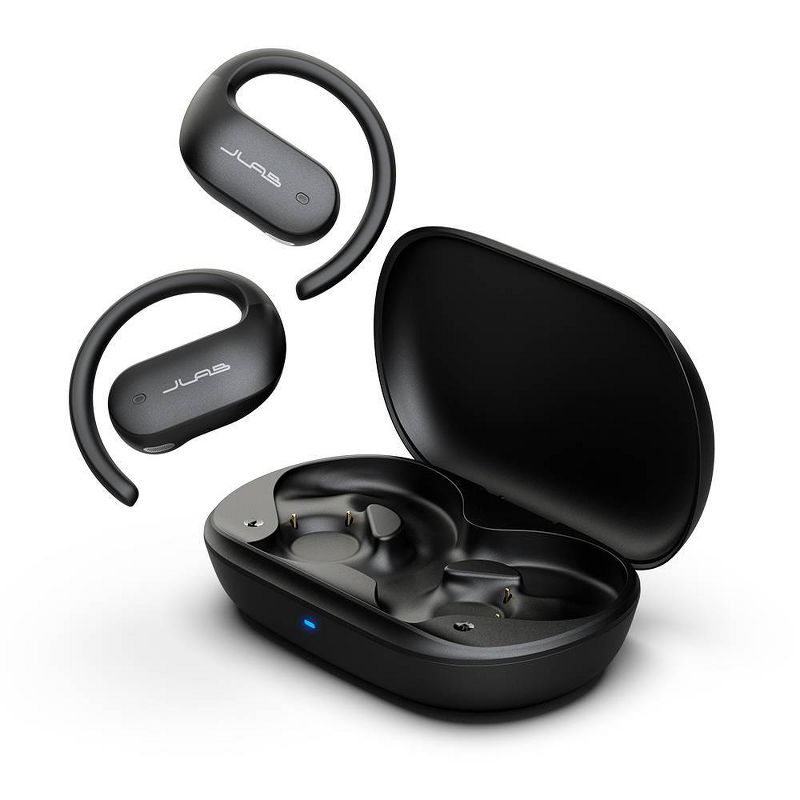 JLab JBuds Open Sport True Wireless Bluetooth Earbuds - Black