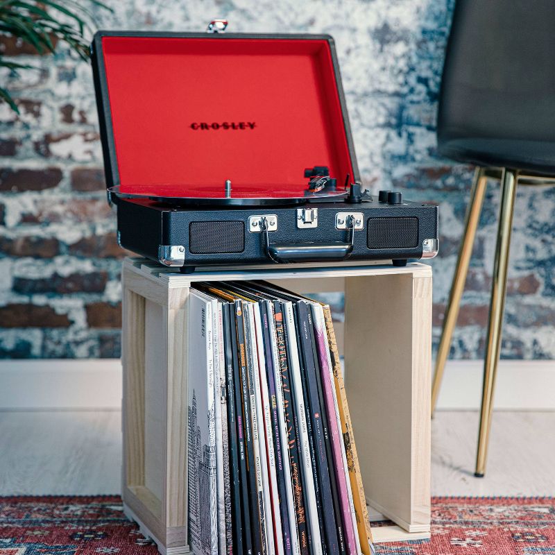 Crosley Cruiser Plus Bluetooth Vinyl Record Player - Black