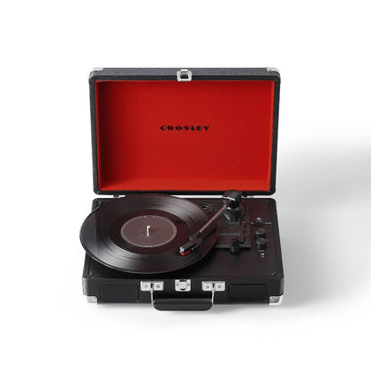 Crosley Cruiser Plus Bluetooth Vinyl Record Player - Black
