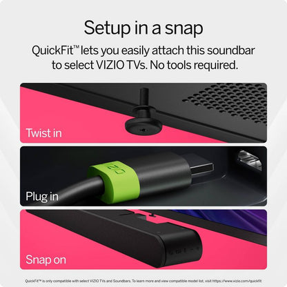 VIZIO 2.0 Soundbar with Dolby Atmos and DTS:X - (SV200M-08)