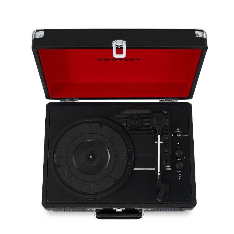 Crosley Cruiser Plus Bluetooth Vinyl Record Player - Black