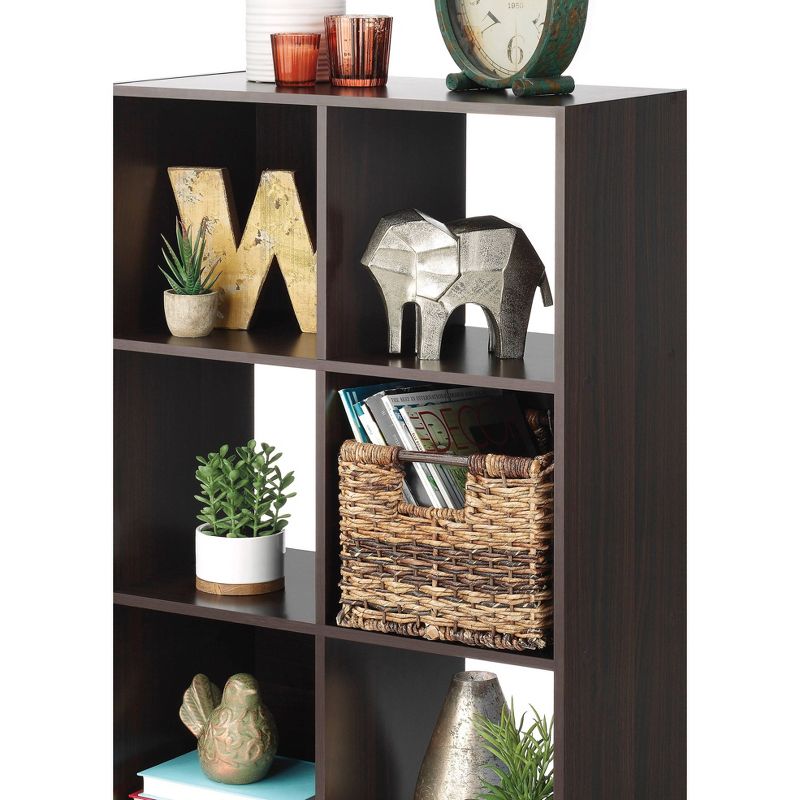Whitmor 6 Section Cube Organizer Brown