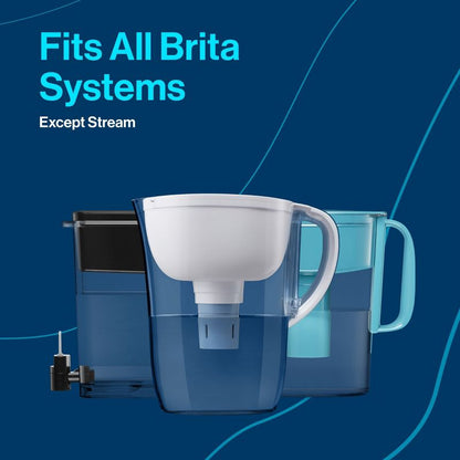 Brita Extra Large 27-Cup UltraMax Filtered Water Dispenser with Filter - Jet Black
