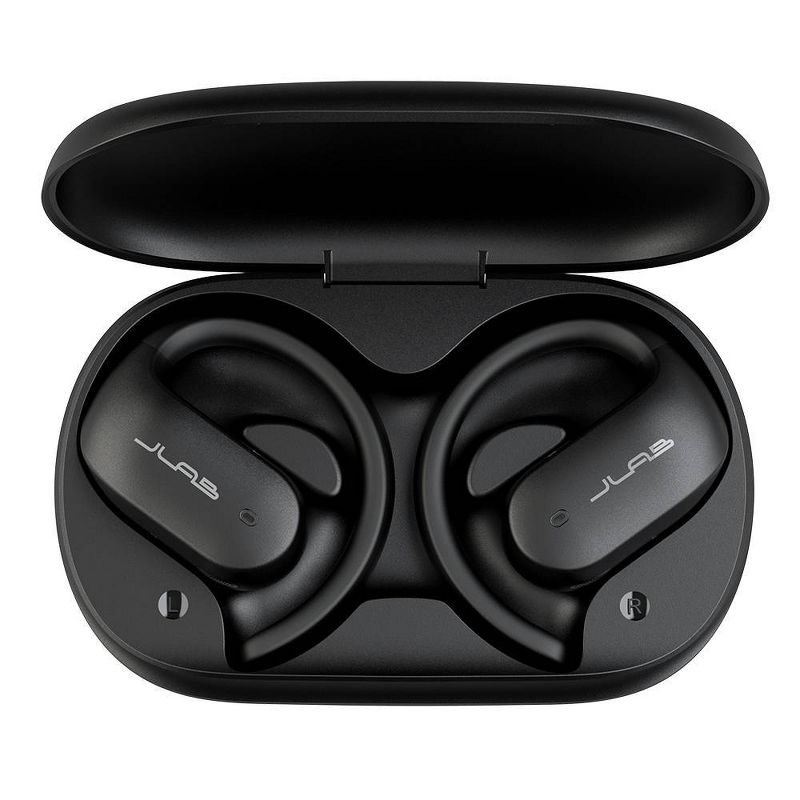 JLab JBuds Open Sport True Wireless Bluetooth Earbuds - Black