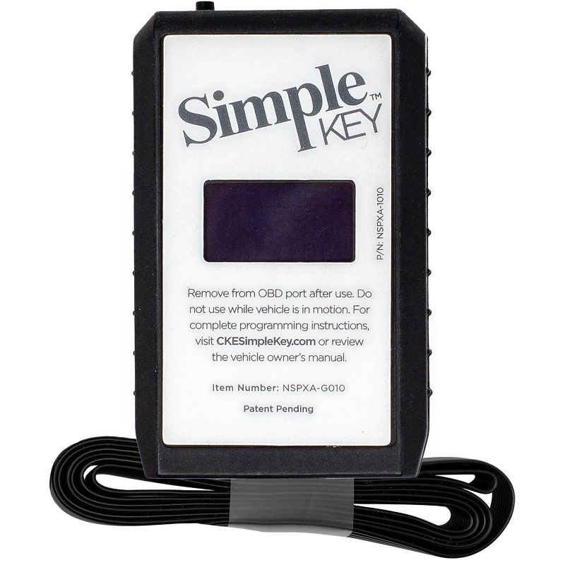 Car Keys Express Nissan Simple Key NISRK4TSK-PK: Key Programmer, 1-Year Warranty, Vehicle Electronics, CR1632 Battery Included