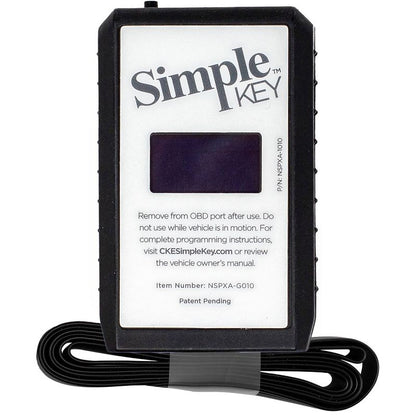 Car Keys Express Nissan Simple Key NISRK4TSK-PK: Key Programmer, 1-Year Warranty, Vehicle Electronics, CR1632 Battery Included