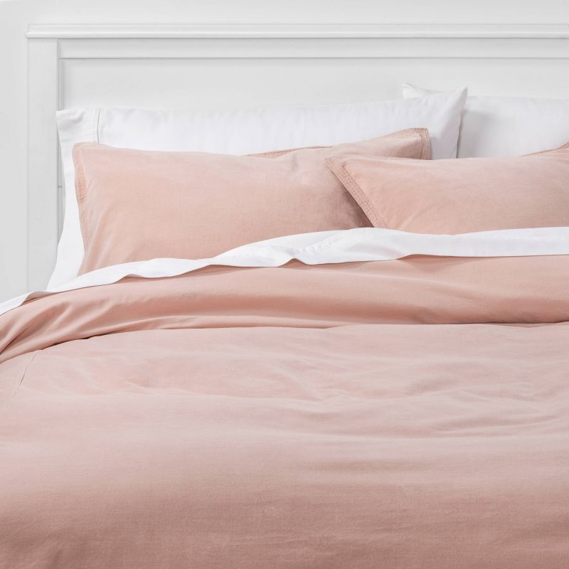 Cotton Velvet Duvet Cover and Sham Set - Threshold™