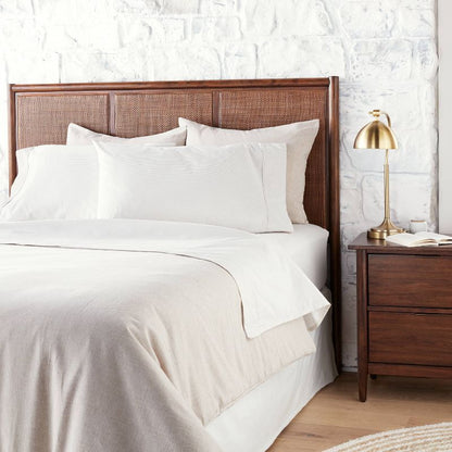 Cotton Percale Microstripe Sheet Set - Hearth & Hand™ with Magnolia