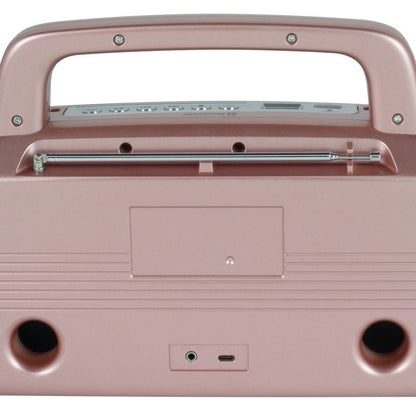 Studebaker AM/FM Portable Radio with Bluetooth and Rechargeable Battery