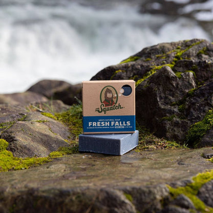 DR. SQUATCH Men's Natural Bar Soap - Fresh/Bourbon/Coconut/Pine Scent - 40oz/8ct