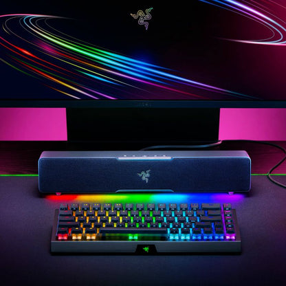 Razer Leviathan V2 X Bluetooth Gaming Speaker with RGB Lighting (1-Piece) - Black