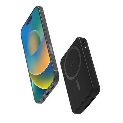 mophie Snap+ Juice Pack Mini with Stand Portable Magnetic Phone Charger 5000mAh Power Bank