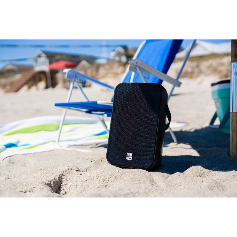 Altec Lansing Shockwave Waterproof Bluetooth Wireless Speaker - Black