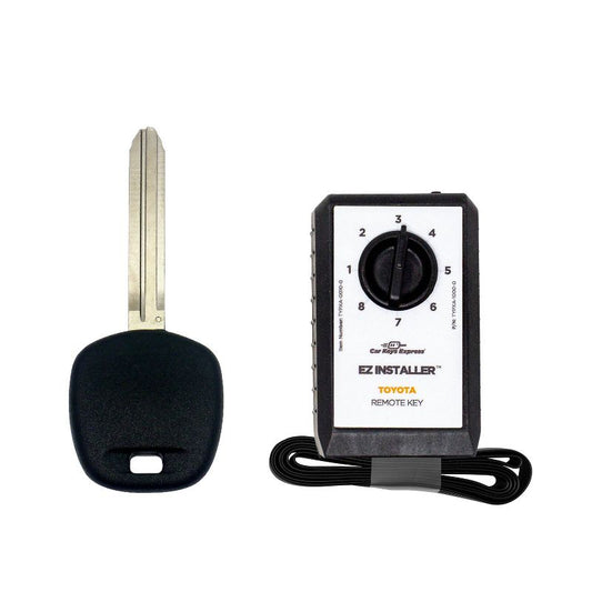 Car Keys Express Toyota Simple Key TOTR-E0Z1SK: Black Vehicle Electronics Accessory, Radio Frequency, 1-Year Warranty