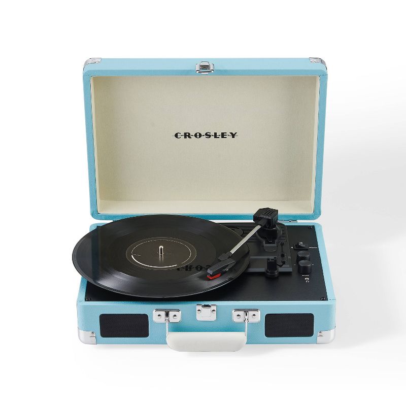 Crosley Cruiser Plus Bluetooth Vinyl Record Player - Turquoise